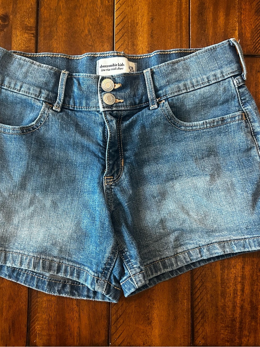 Abercrombie Kids Blue Denim Shorts